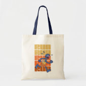 Sesamstraat | Grover Runs Tote Bag (Voorkant)