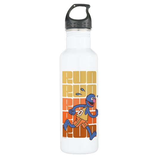 Sesamstraat | Grover Runs Waterfles (Voorkant)