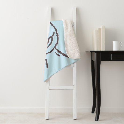 Sesamstraat | Grover Sherpa Deken (In situ)