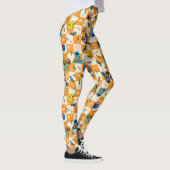 Sesamstraat Halloween geruit patroon Leggings (Rechts)