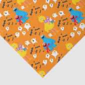 Sesamstraat Halloween vleermuizen en geesten patro Tissuepapier (Detail)