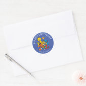 Sesamstraat | Happy Birthday Gift Label (Envelop)