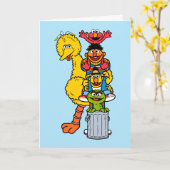 Sesamstraat | Happy Birthday Pals Kaart (Gele Bloem)