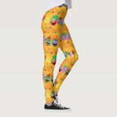 Sesamstraat herfstbladeren patroon leggings (Rechts)