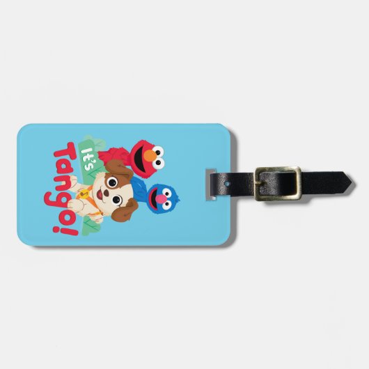 Sesamstraat | Het is Tango met Elmo & Grover Bagagelabel (Voorkant horizontaal)