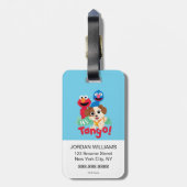 Sesamstraat | Het is Tango met Elmo & Grover Bagagelabel (Achterkant verticaal)