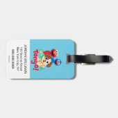 Sesamstraat | Het is Tango met Elmo & Grover Bagagelabel (Achterkant horizontaal)