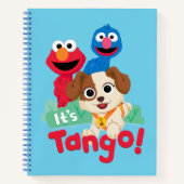 Sesamstraat | Het is Tango met Elmo & Grover Notitieboek (Voorkant)
