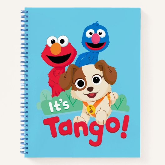 Sesamstraat | Het is Tango met Elmo & Grover Notitieboek (Voorkant)