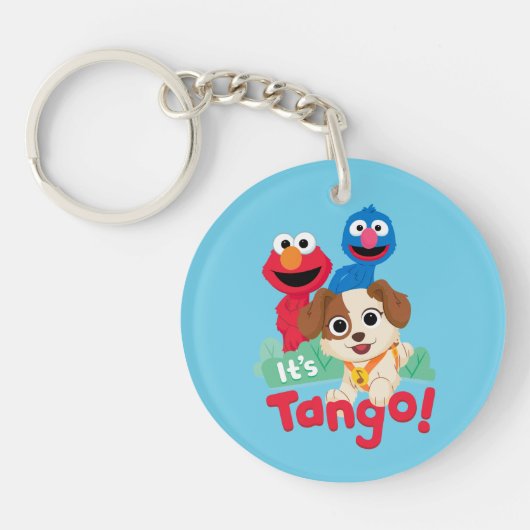 Sesamstraat | Het is Tango met Elmo & Grover Sleutelhanger (Voorkant)
