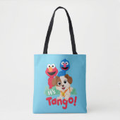 Sesamstraat | Het is Tango met Elmo & Grover Tote Bag (Voorkant)