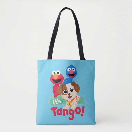 Sesamstraat | Het is Tango met Elmo & Grover Tote Bag (Voorkant)