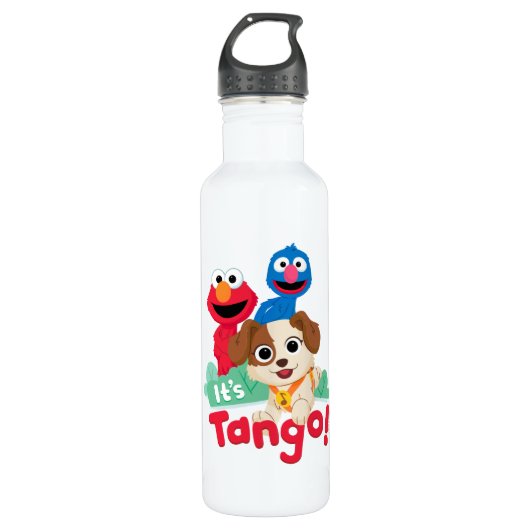 Sesamstraat | Het is Tango met Elmo & Grover Waterfles (Voorkant)