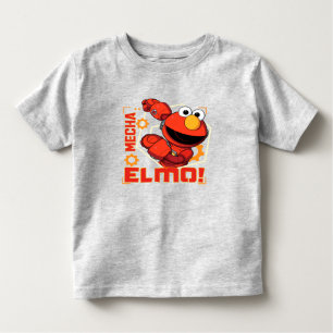 Sesamstraat   Het ontwerp van Mecha Builders Elmo Kinder Shirts
