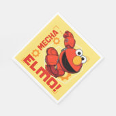 Sesamstraat | Het ontwerp van Mecha Builders Elmo Servet (Hoek)