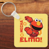 Sesamstraat | Het ontwerp van Mecha Builders Elmo Sleutelhanger (Voorkant)