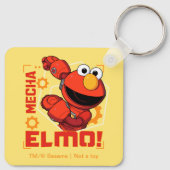 Sesamstraat | Het ontwerp van Mecha Builders Elmo Sleutelhanger (Achterkant)