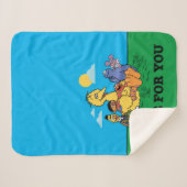 Sesamstraat | Hier voor jou Sherpa Deken (Voorkant (horizontaal))