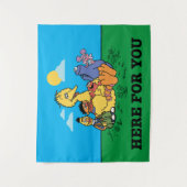 Sesamstraat | Hier voor jou Wandkleed (Voorkant)