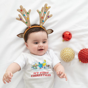 Sesamstraat IJsschaatsen, eerste Kerstmis Romper