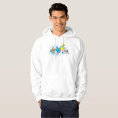 Sesamstraat | IJsschaatsen Hoodie (Voorkant volledig)