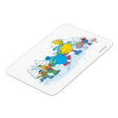 Sesamstraat | IJsschaatsen Magneet (Linkerzijde)