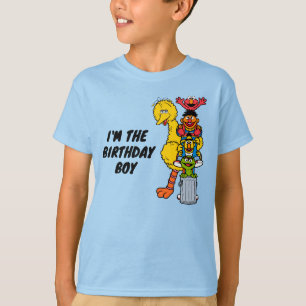 Sesamstraat   Ik ben de Birthday Boy T-shirt