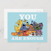 Sesamstraat | Je bent genoeg Briefkaart (Voorkant / Achterkant)