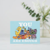 Sesamstraat | Je bent genoeg Briefkaart (Staand voorkant)