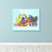 Sesamstraat | Je bent genoeg Canvas Afdruk (Insitu (Houten vloer))