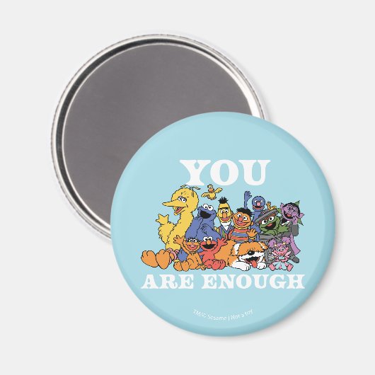 Sesamstraat | Je bent genoeg Magneet (Voorkant / Achterkant)