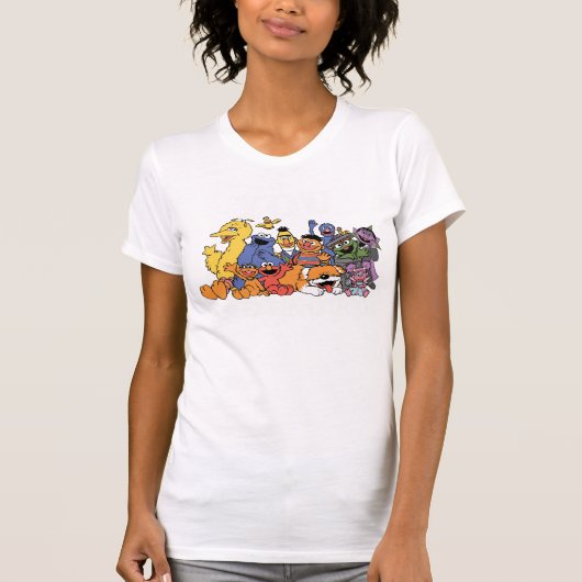 Sesamstraat | Je bent genoeg T-shirt (Voorkant)