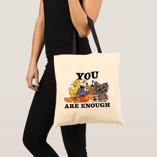 Sesamstraat | Je bent genoeg Tote Bag (Voorkant (product))