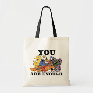 Sesamstraat Je bent genoeg Tote Bag