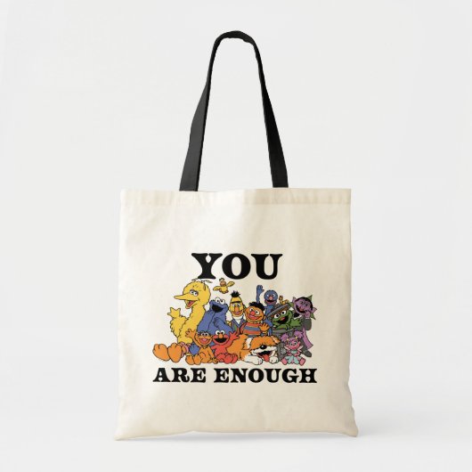 Sesamstraat | Je bent genoeg Tote Bag (Voorkant)