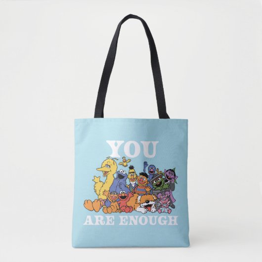 Sesamstraat | Je bent genoeg Tote Bag (Voorkant)
