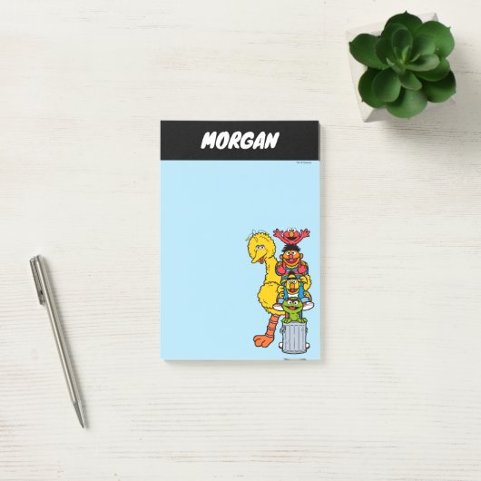 Sesamstraat | Jouw namen toevoegen Post-it® Notes (Kantoor)