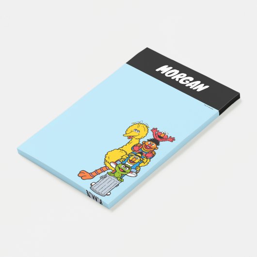 Sesamstraat | Jouw namen toevoegen Post-it® Notes (Schuin)
