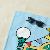 Sesamstraat | Jouw namen toevoegen Strandlaken (In situ)