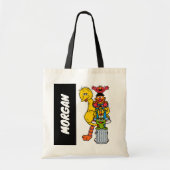 Sesamstraat | Jouw namen toevoegen Tote Bag (Voorkant)