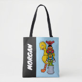 Sesamstraat | Jouw namen toevoegen Tote Bag (Voorkant)