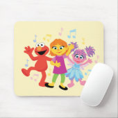 Sesamstraat | Julia, Elmo en Abby Dancing Muismat (Met muis)