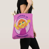 Sesamstraat | Julia Holding Feather Tote Bag (Dichtbij)