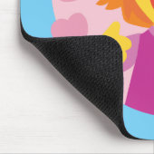 Sesamstraat | Julia Pink Heart Muismat (Hoek)