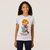 Sesamstraat | Julia Reading a Book T-shirt (Voorkant volledig)