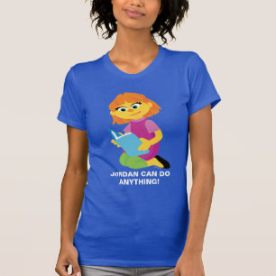 Sesamstraat   Julia Reading a Book T-shirt