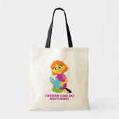 Sesamstraat | Julia Reading a Book Tote Bag (Voorkant)