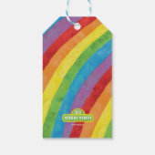 Sesamstraat Karakter Illustratie Dank u Cadeaulabel (Achterkant)