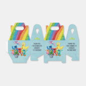 Sesamstraat Karakter Illustratie Verjaardag Bedankdoosjes (Uitgevouwen)