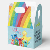 Sesamstraat Karakter Illustratie Verjaardag Bedankdoosjes (Geopend)